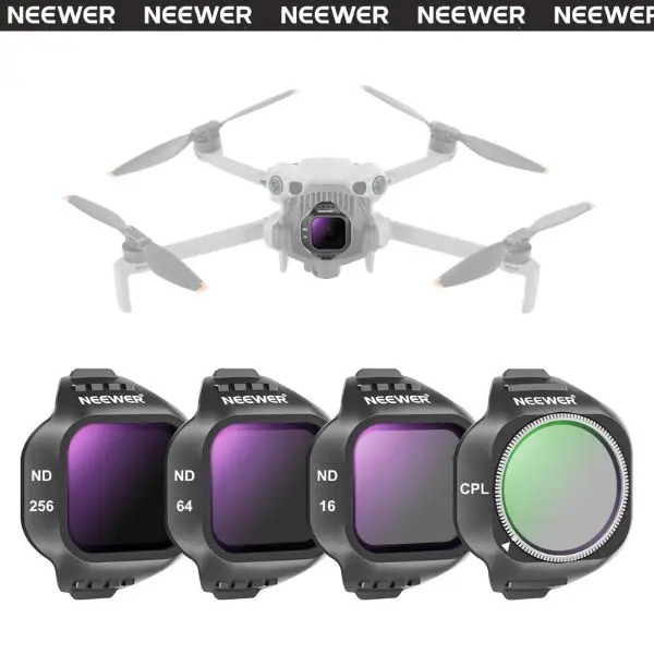 NEEWER FL-C67 4-Pack ND & CPL Filter Set Compatible with DJI Mini 5 Pro Drone, Camera Lens Filters for Aerial Photography & Video tiktokshopbacktoschool