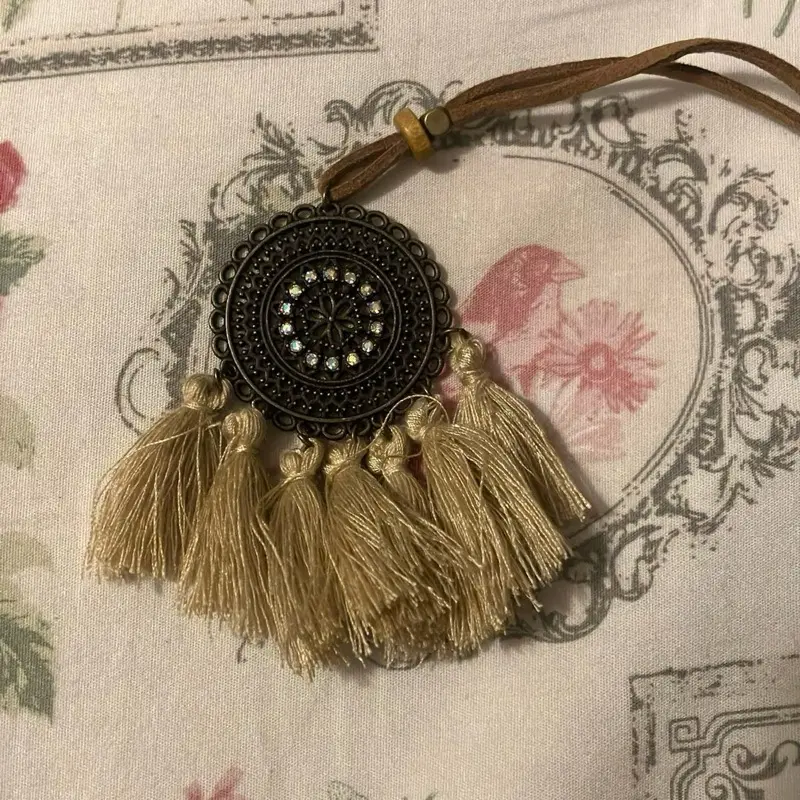 Boho 70s-Inspired Indian Hippy Costume Earrings for Women