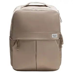 Lululemon Everyday 21L Backpack for Men and Women – Adjustable Straps, Side Pockets, Nylon, Warm Taupe Gray