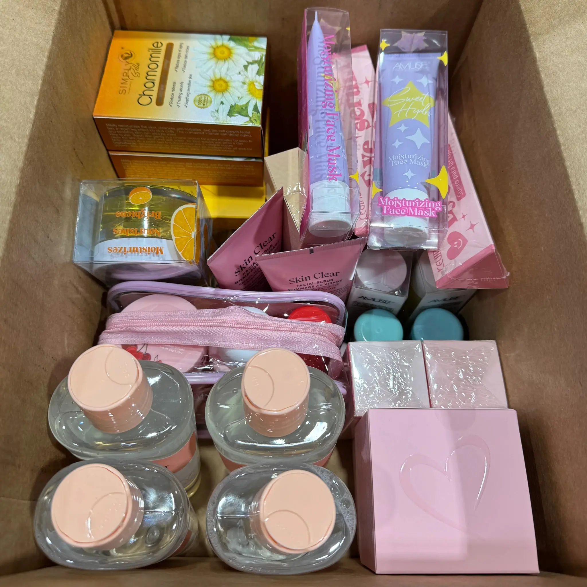 Mezcla Surtida Para el Cuidado de la Piel - Venta al por mayor 55 Unidades (ASCARE#2)