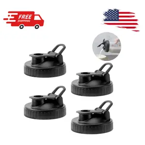 Pour Spout Lids for Ball Regular Mouth Mason Jars, Airtight Canning Jar Flip