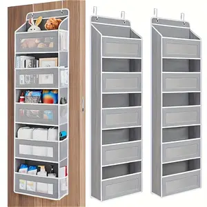 5-Tier Hanging Storage Box - Tilt-proof, Large Capacity, Suitable for Bedroom, Bathroom and Pantry