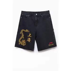 Formula 1 Men's x Pacsun Shanghai Year Of Speed Baggy Jean Carpenter Shorts
