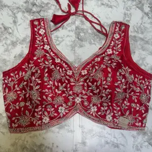 Hand work blouse Sleeveless