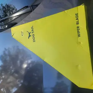 DOG TAIL All-Season Wiper Blade for J-Hook Wiper Arm - Zero Noise Zero Streaks - OEM Quality Classic Auto Accessories Car Parts Automotive Replacement