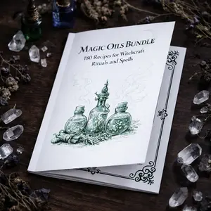 Magic Oils Bundle 180 Recipes for Witchcraft Rituals and Spells the Ultimate Guide for Creating Your Own Sacred Magical Oils 53 Pages Filled with over 180 Recipes from Simple Anointing Oils to Complex Blends for Specific Intentions and Purposes