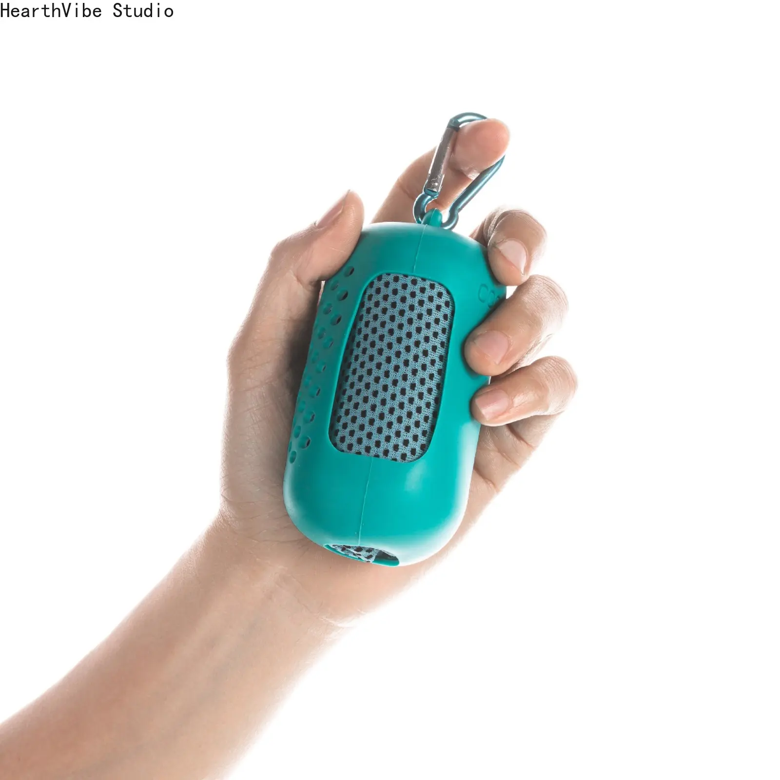 Round Silicone - Lake Blue