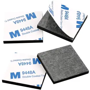 100pcs Square Double Sided Foam Tape, Strong Pad Mounting Adhesive Tape, Ideal for Secure Attachments, Durable & Reliable
