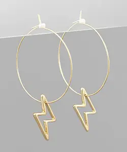 Lighting Hoop Dangle