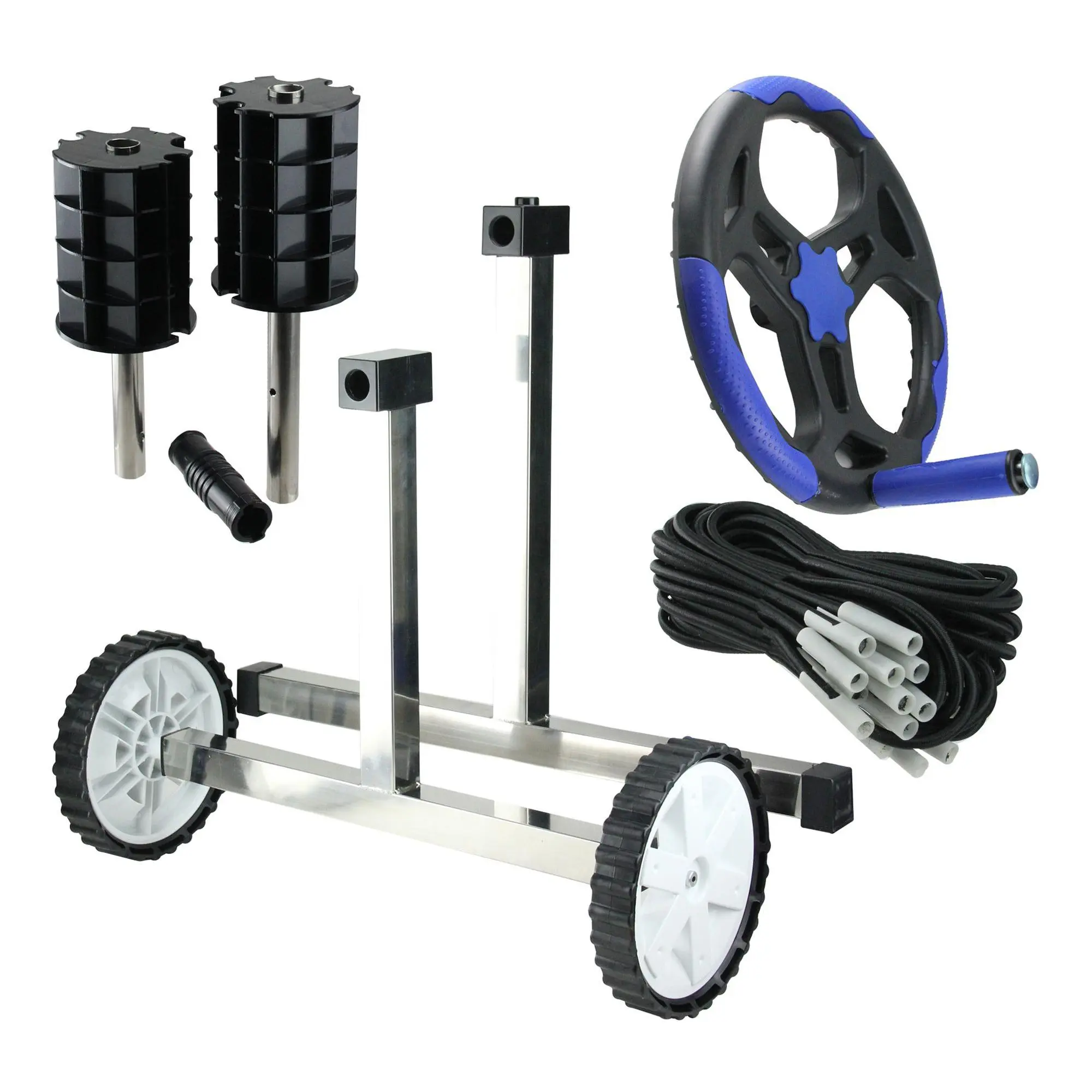 Pool Central 21" In-Ground Pool Cover Reel System