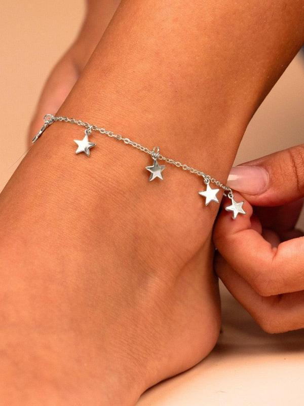Sabina Star Charm Anklet