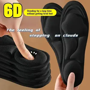 3-Pair Women's Memory Foam Insoles - Ultra Comfort & Support, Thick & Breathable for All-Day Wear in Any Shoe.