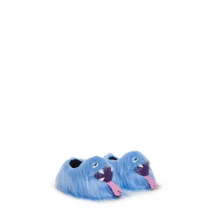 Case Of The Grumpies Fuzzy Slippers - Kooky Monster