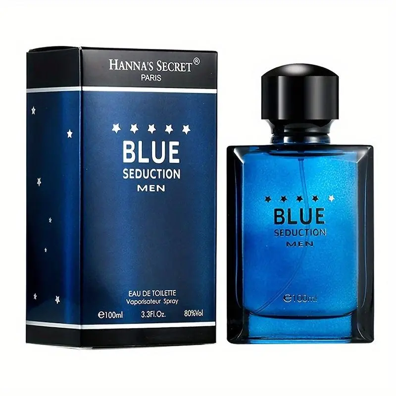 Men's Fougere Woody Eau De Toilette - 100ml Non-Toxic Fragrances Blue, Refreshing Daily Cologne for Gifting, Single Item, Guys Gifts, Fragrance, Gifts For Him, Daily Use, Smelling Good, Daily Wear