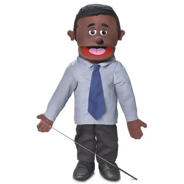 Calvin, Dad Puppet, Black (25") Calvin, Dad Puppet, Black (25")