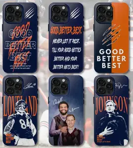 Chicago Football Good Better Best Phone Case, Never Let It Rest Till Your Good Gettes Better And Your Better Gets Best Phone Case, Bear Football Phone Cover For 17 Air Pro Max