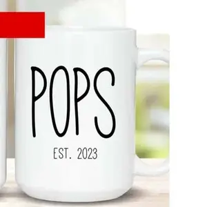 (Pops) Grandparent Pregnancy Announcement Mug, Lolli And Pops Gift, Baby Reveal For Grandparents, Lolli Reveal, Pops To Be Gift, Lolli Pop Pop Mug Mothers Day Mug, Fathers Day Mugs