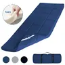 Premium Foam Camping Cot Mattress Pad 75" x 30" Quilted Mattress Topper, Thicker Soft Portable Lightweight Outdoor Roll Up Sleeping Pad Mat for Adults Car Travel/Tent Camp Cot/RV Bunk/Narrow Twin Bed, Floor Bed for Guests Sleepover