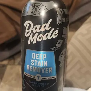 DadMode Deep Laundry Stain Remover & Odor Eliminator - 7-Enzyme Extreme Mess Cleaner - Sandalwood & Suede Scented - 16oz