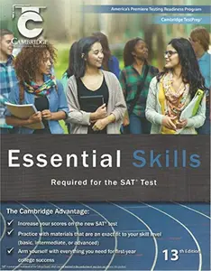 USED-Essential Skills Required for the SAT Test, Student Text, 13th Edition (Cambridge TestPrep) by Thomas H. Martinson (Paperback)