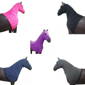 Horse Neck Protector Fleece Warm Half Body Horse Coat, Protects Mane for Large and Small Horses, All-Season Use