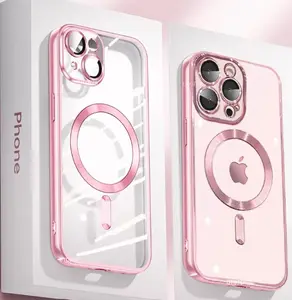 Clear PINK BARBIE Ultrathin Silicone Case For iPhone 16, pro, pro max AND plus.