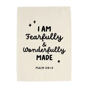 I am Fearfully & Wonderfully Made - Psalm 139:14 Banner
