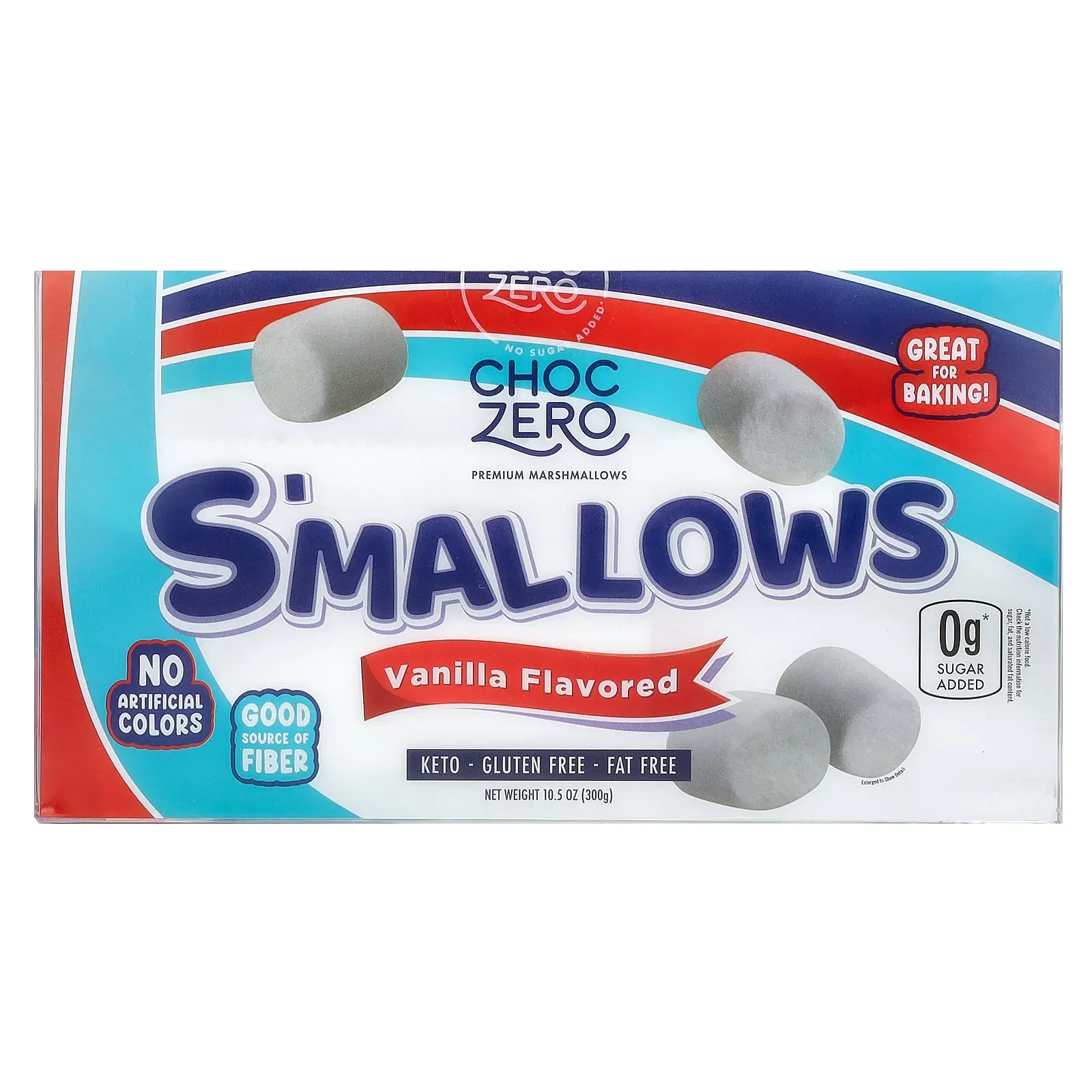 ChocZero S'Mallows, Vanilla, 10.5 oz (300 g)