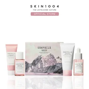 [SKIN1004 Official Shop] Madagascar Centella Poremizing Travel Kit - Pore Care 4-Step Kit, Cleansing Foam, Clear Toner, Fresh Ampoule, Light Gel Cream