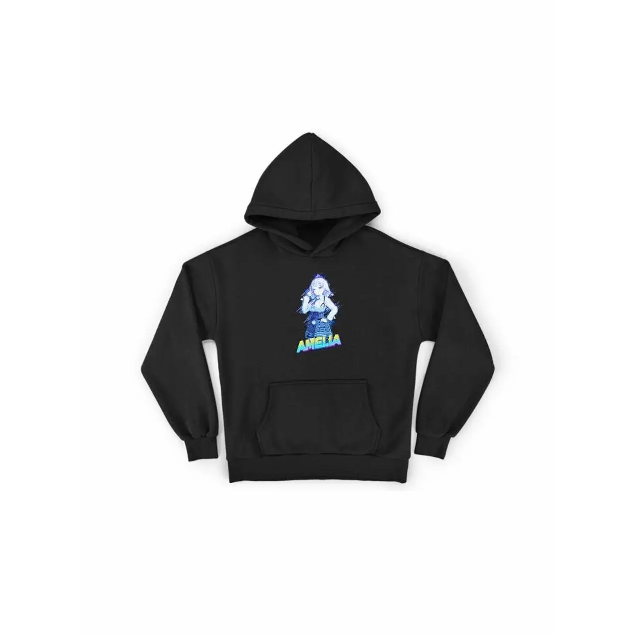 Amelia Watson Vtuber Clothing         Amelia Watson | Hololive Vtuber      Hoodie       Anime Chibi Sweatshirt, Hoodie