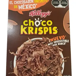 Choco krispis chocolate cereal made in Mexico