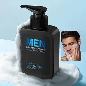 Men's Facial Cleanser, Gentle Cleansing Daily Face Wash for All Skin Types, Deep Cleansing Facial Wash, Facial Skin Care Product for Men