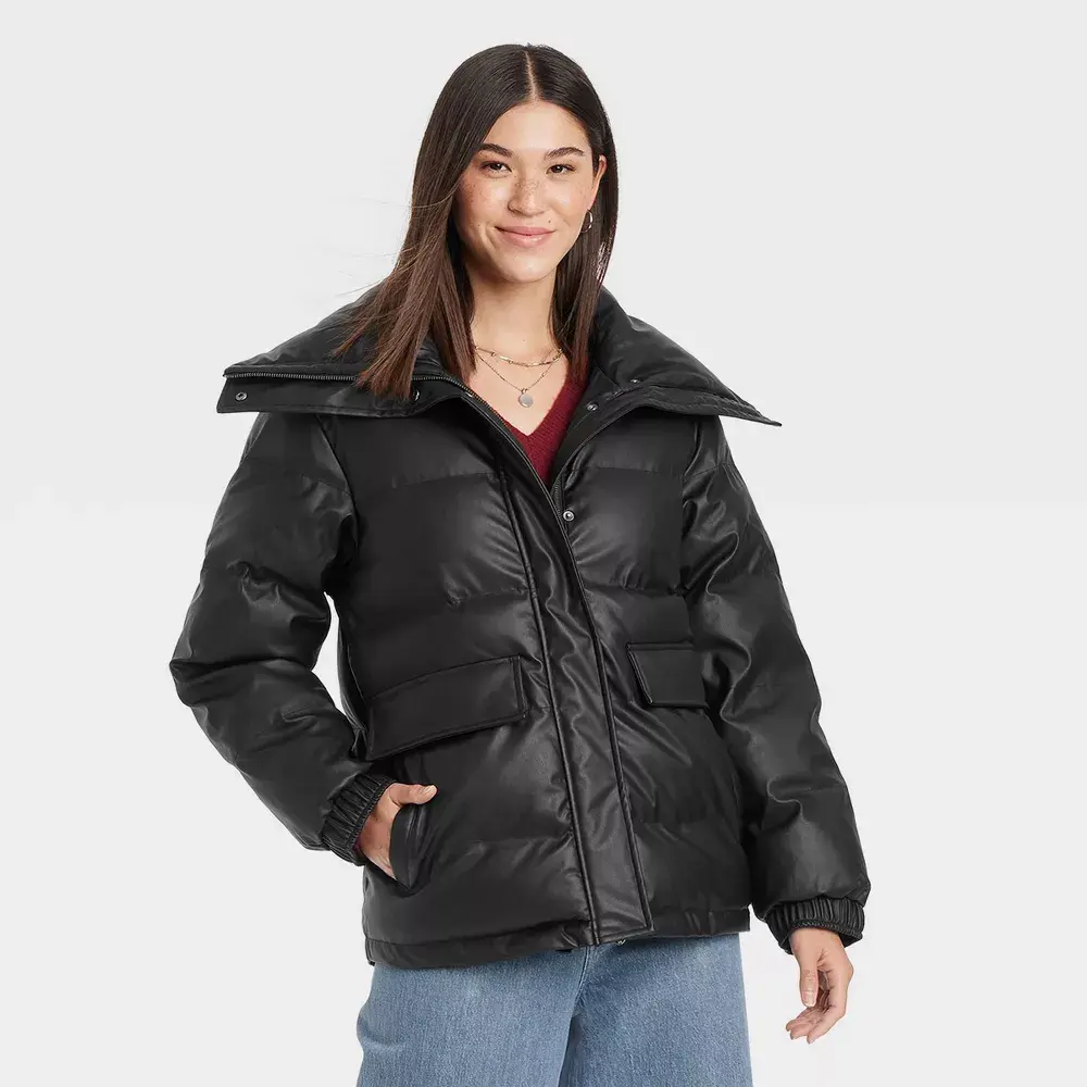 Women's Mid Length Puffer Jacket - Universal
