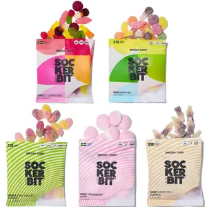 Sockerbit Swedish Candy Variety Pack