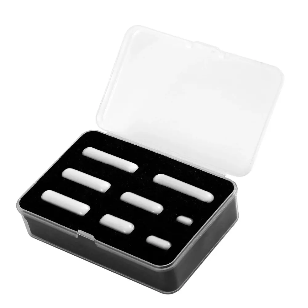 Magnetic Stir Bar, Magnetic Stirring Rod, 8pcs Magnetic Stir Bar Set, 10mm/15mm/20mm/25mm/30mm/35mm, Magnetic Mixing Bars For Magnetic Stirrer,Auto Magnetic Mixer,Lab Stirrer