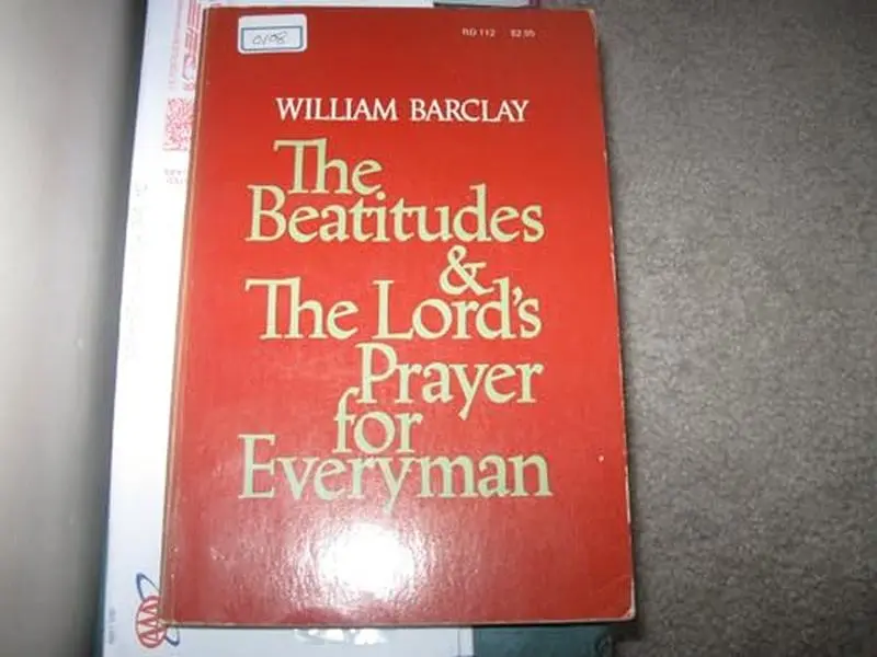 USED Book - The Beatitudes and the Lord's Prayer for Everyman by William Barclay (Paperback) - english