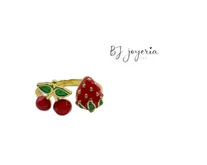 COPPER BERRY CHERRY RING (0711)