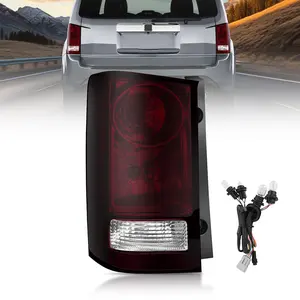 Nilight Taillight Assembly Compatible with 2009 2010 2011 2012 2013 2014 2015 Honda Pilot Smoked Red Tail Lights Rear Lamp Replacement OE Style Driver Side w/Bulbs, Car Accessories, Auto Parts Accessories #SummerVibes tiktokshopspringglowup