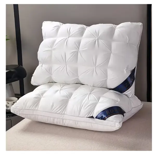 Mellow Sleep, Luxury 5 Star Hotel Quality Pillow (19*29") Premium Soft Fluffy Down Alternative Bed Pillows for Sleeping, Polyester Fill, Hypoallergenic Neck & Shoulder Support for Side/Back/Stomach Sleepers