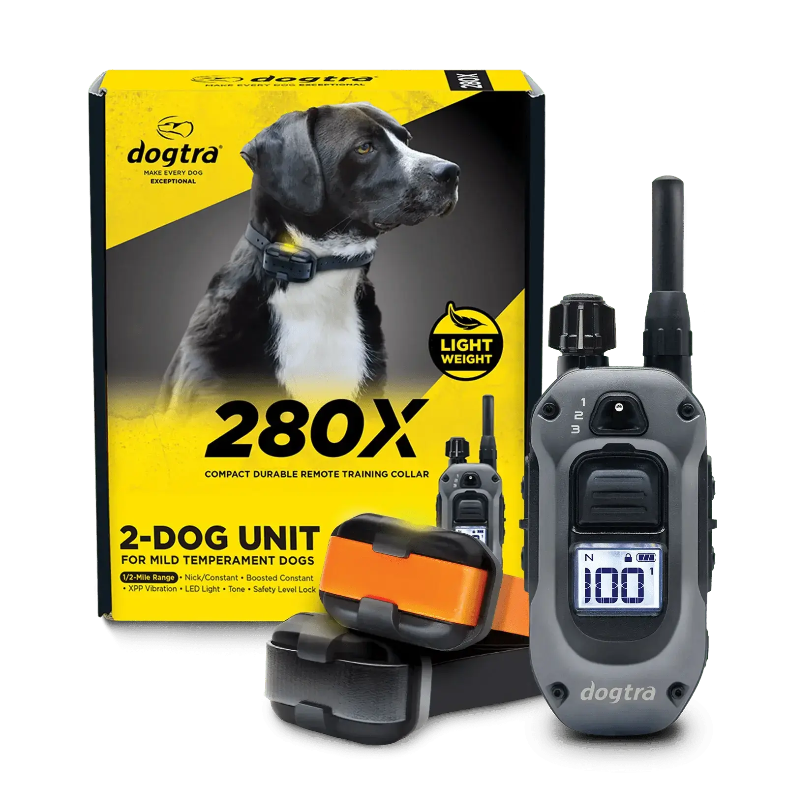 Dogtra - 280X-2 Dog - 1/2 Mile - Remote Training Collar