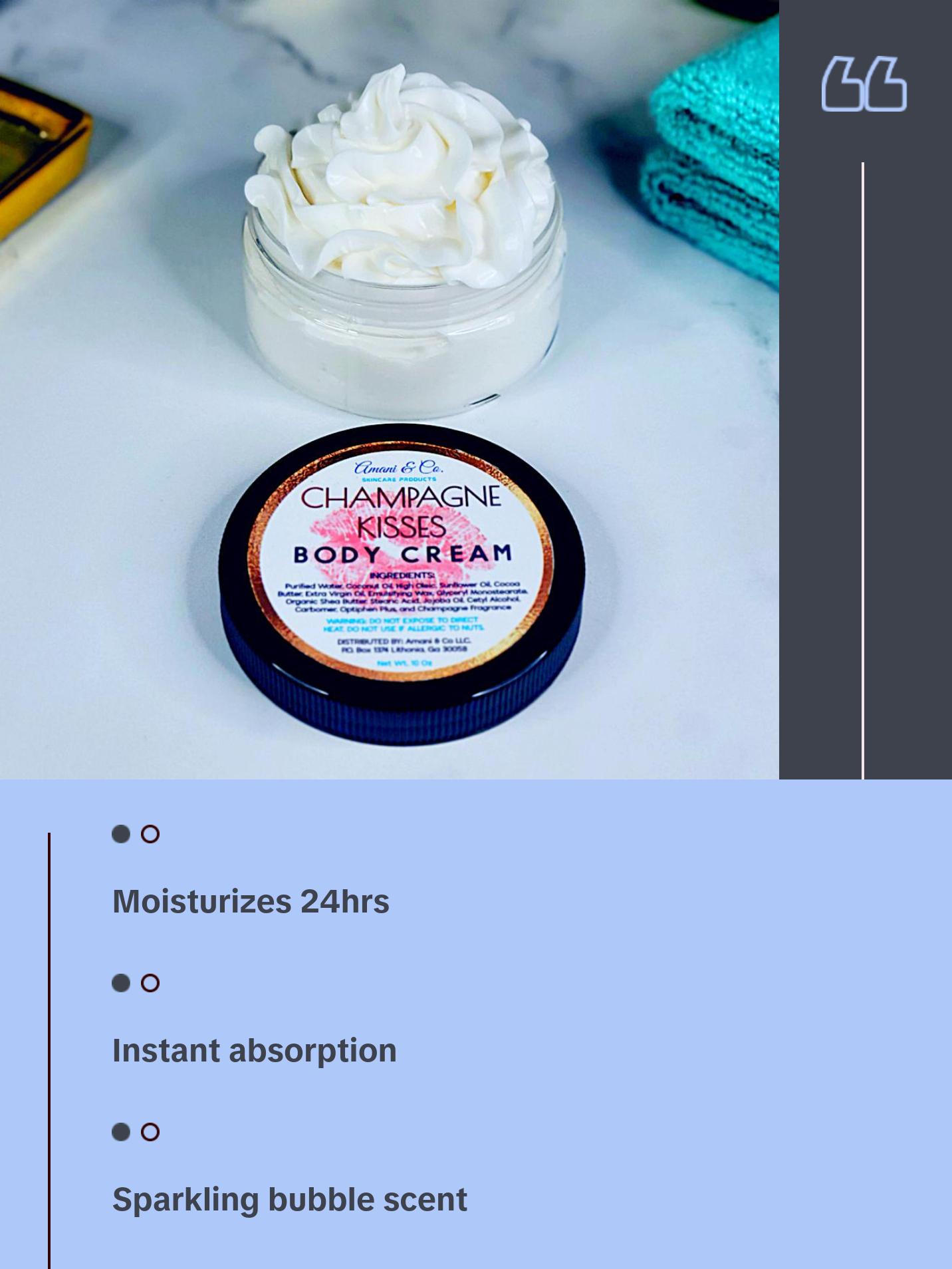 Champagne Kisses Butter Cream