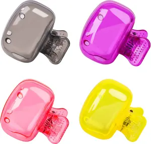 4 Pack Toothbrush Covers Caps, Tooth Brush Protector Toothbrush Coverings Clips Portable Plastic Tooth Brush Head Case for Couples Valentine Gifts, Travel, Business, Camping, School, Home Eaezerav