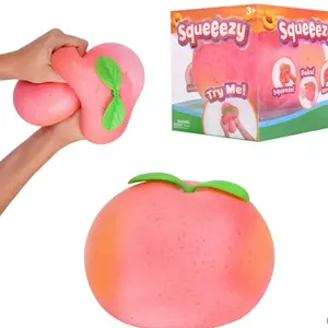 Giant peache squeeeeze squishy stress relief toy
