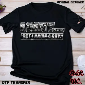 I can't..but I know a guy. DTF Transfer Direct to Film Ready to Press Hot Peel Transfer for Pocket Designs Koozies Hats Quality Xtool Apparel Printer