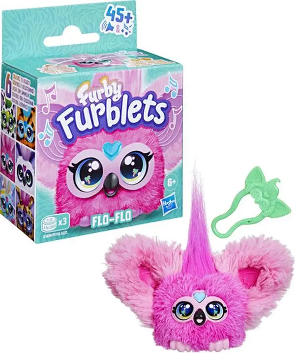Furby - Furblets - Flo-Flo  [COLLECTIBLES] Collectible