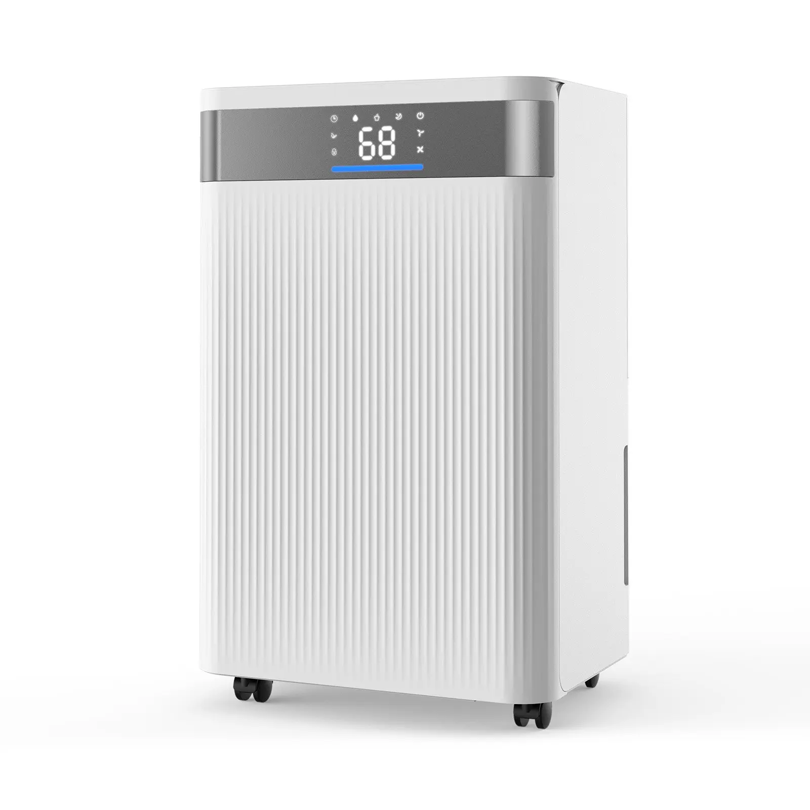 【Summerfinds】VEVOR 35 Pints Dehumidifier for Home & Basement, Drain Hose for Commercial & Industrial Use, Smart Humidity Control, Low Noise for Large Rooms, Warehouses, Bedrooms & Storage, Large Coverage,White