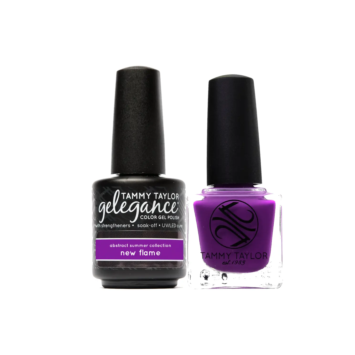 Tammy Taylor New Flame Soulmates Nail Polish - Violet Color, Smooth Finish, Long Lasting