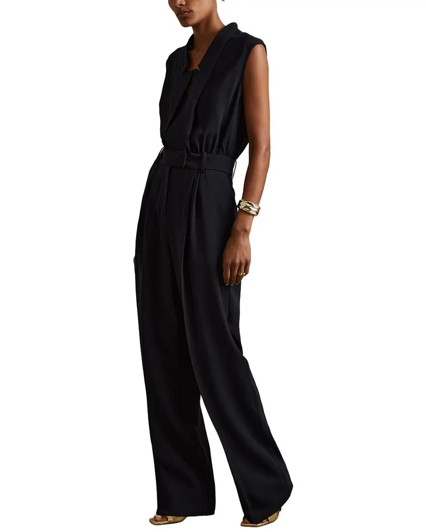 Reiss Sara Tux Detail Jumpsuit
