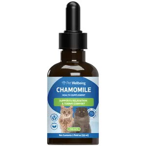 Pet Wellbeing Calming Care for Cats - Calm Support, Relaxed Nervous System, Emotional Balance, Adaptogens, Ashwagandha, Holy Basil - Veterinarian-Formulated Herbal Supplement