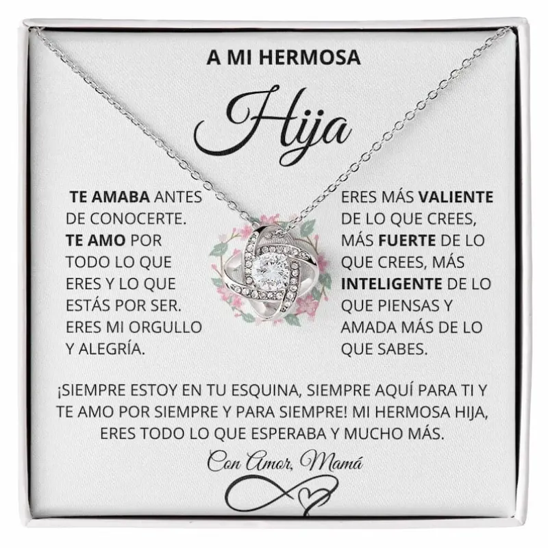 Regalo para mi hija | Regalo de cumpleaños, Navidad | Eres todo lo que esperaba y mucho mas
